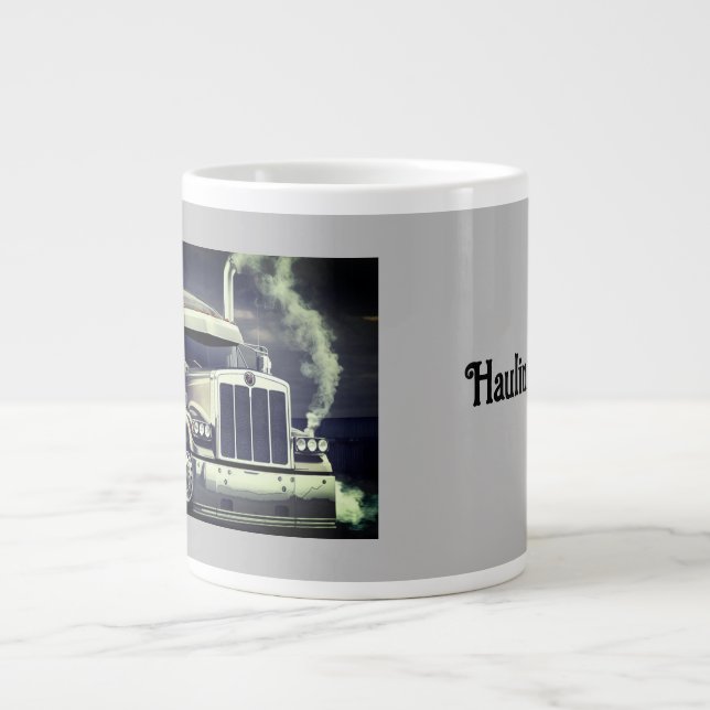 Grande Caneca de café para o carro-piloto (Frente)