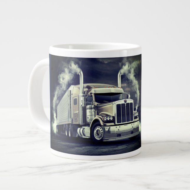 Grande Caneca de café para o Profissional de Direção de C (Frente Esquerda)