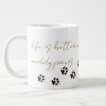 Caneca de Café Patas Sujas