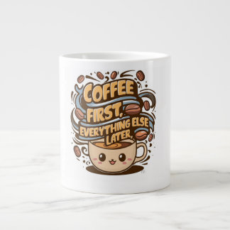 Grande Caneca de café personalizada