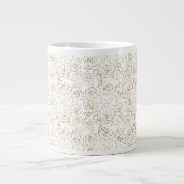 Grande Caneca de Café Simples (Frente)