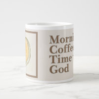 Caneca de Café: Tempo de Café da Manhã com Deus