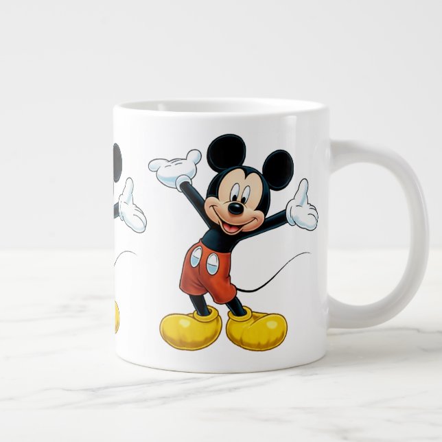Grande Caneca de grès elevada para café e chá com pega de (Direita)