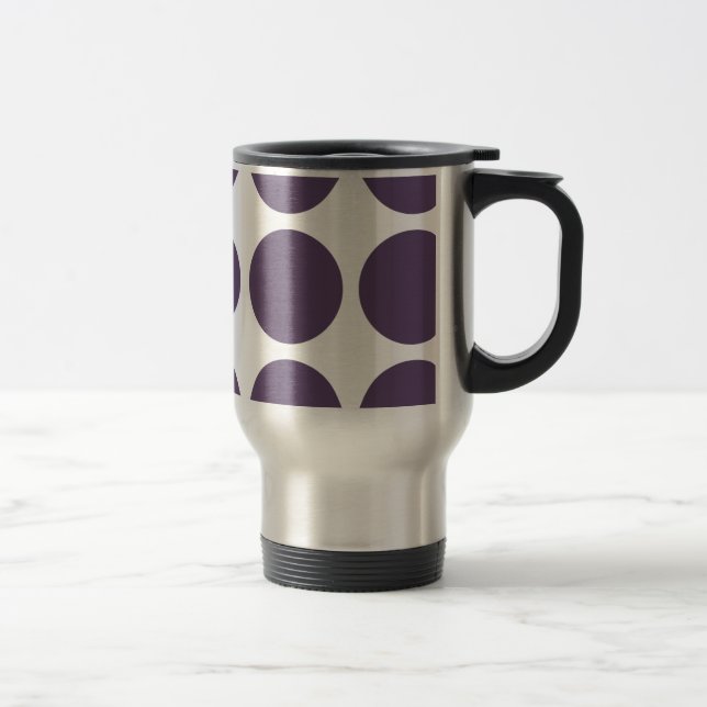 Grande Caneca de viagem de Bolinhas (Direita)