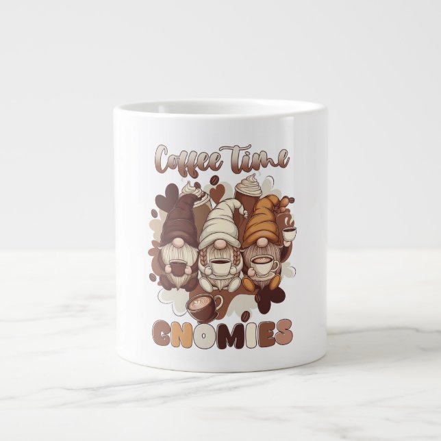Grande Caneca Divertida para Amantes de Café  (Frente)