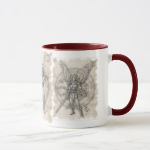 Grande caneca dos arcanjos
