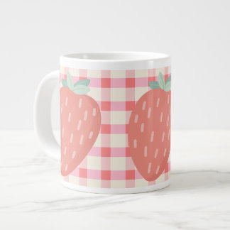 Grande Caneca especial de café 🌸 morango