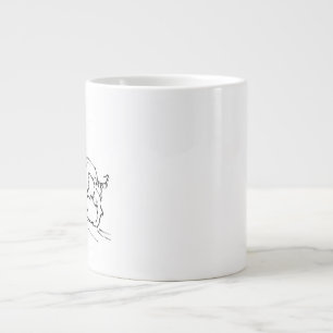 Grande Caneca Feliz Dachshund – Caneca de Café do Cachorr