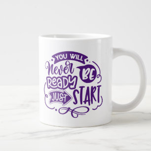 Grande caneca gigante de café