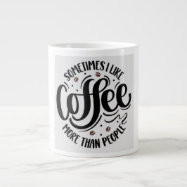 Grande caneca gigante de café