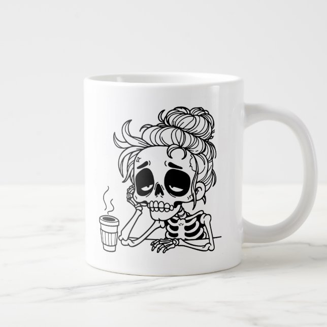 Grande caneca gigante de café (Direita)