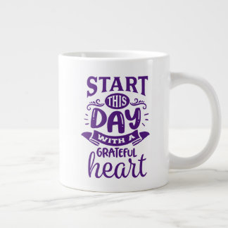 Grande caneca gigante de café