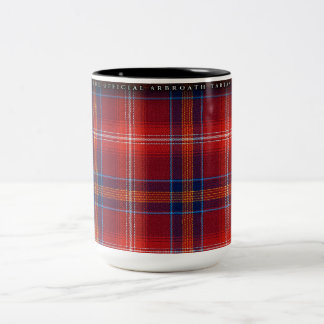 Grande caneca - Tartan vermelho de Lichtie -