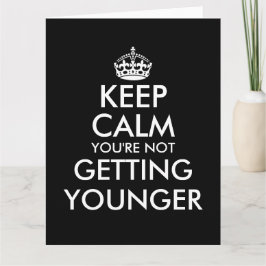 Grande cartão de aniversário humorístico para ele