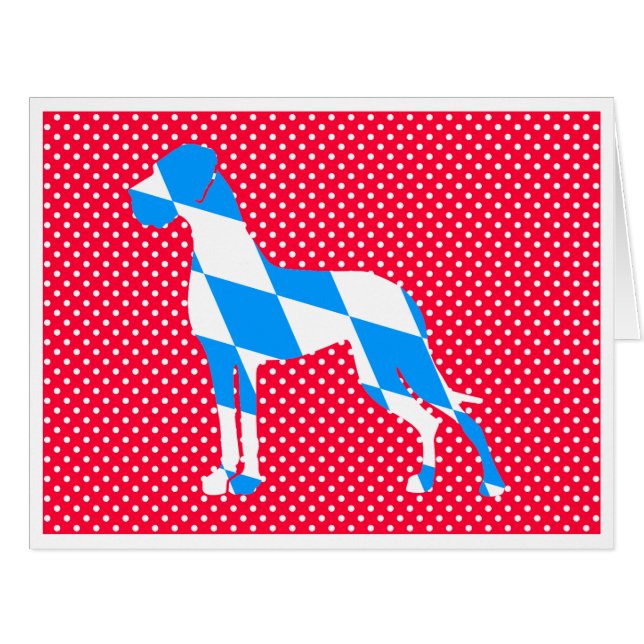 Grande Cartão De Dane (Frente horizontal)