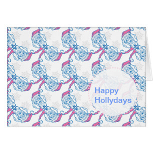 Grande Cartão de Dane Chritmas