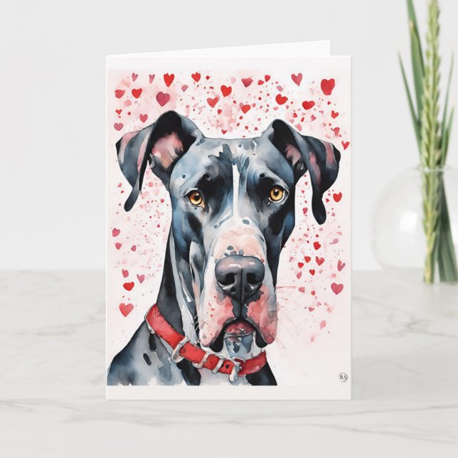 Grande Cartão de Saudação Dane (Frente)