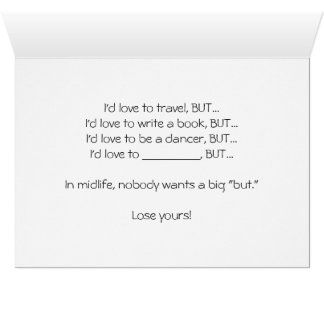 Grande cartão "Mas"