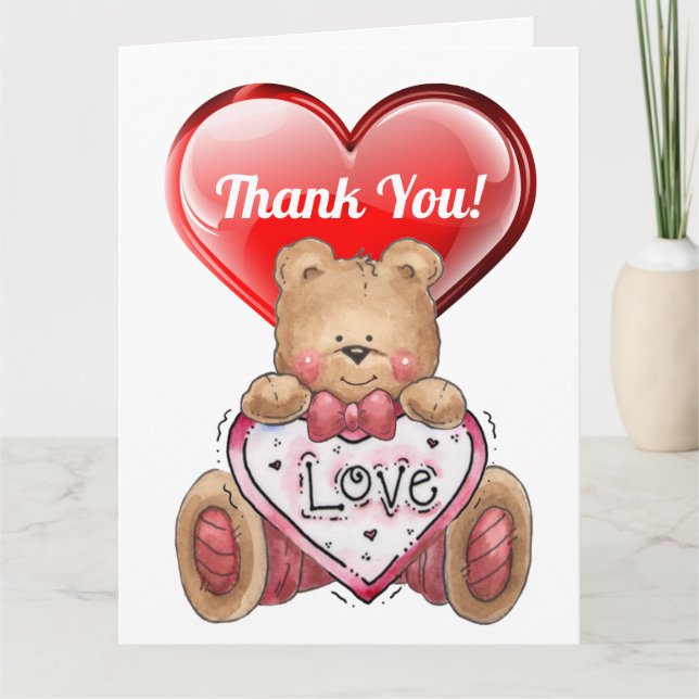 Grande Cartão Obrigado (Frente)