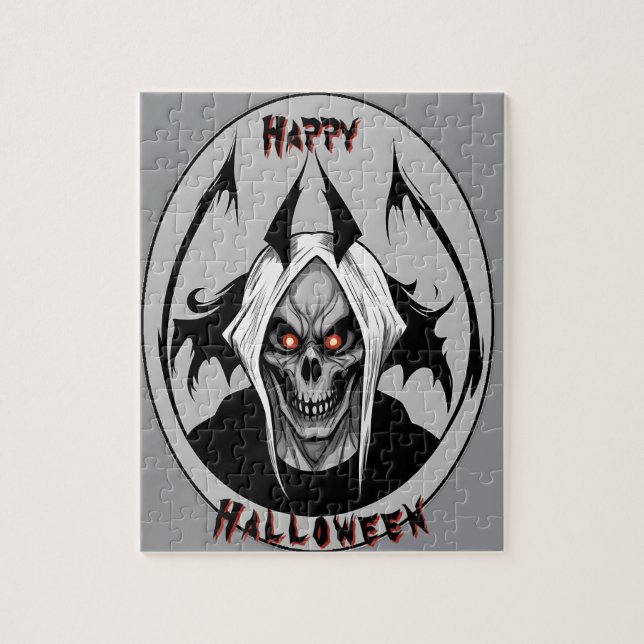 Grande Ceifador Da Quebra-cabeça De Vidraça De Olh (Vertical)