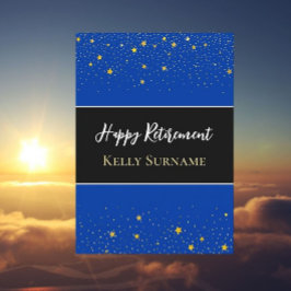 Grande Celebração! Feliz aposentadoria Cartão de P