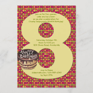 Grande Convite de aniversário 8