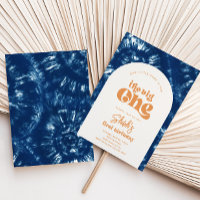Grande Convite de Aniversário | Convite Tie Dye