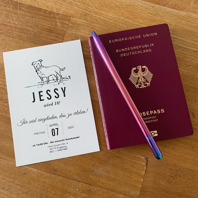 Grande Convite de Aniversário de Dane (Criador carregado)