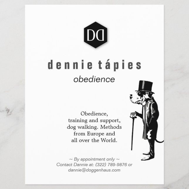 Grande Dane Flyer DD (Verso)