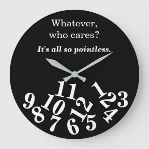 Grande Downer, é tudo tão inútil Relógio 2