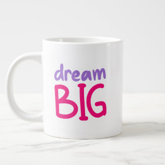 Grande Dream Big 😁 caneca de especialidade de café