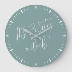 Grande É Pilates O' Clock, Diversão de Relógio Verde