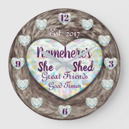 Grande Ela Deu Um Relógio De Pele Marrom De Ouros! Relógi