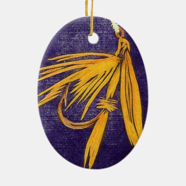 Grande Enfeites de natal Amarelo Pode Voar Molhado (Verso)