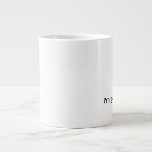 Grande Estou Feliz Que Você Está Aqui – Caneca de Café de