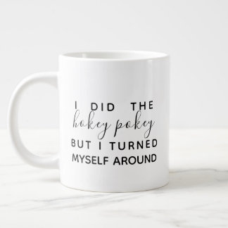 Grande Eu fiz a Caneca de Café Divertida Hokey Pokey