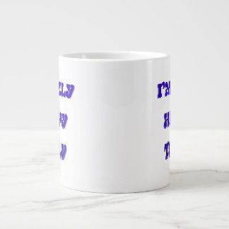 Grande Eu só estou feliz hoje caneca de café