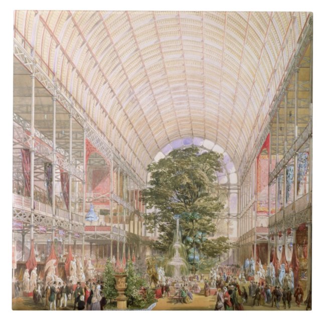 Grande exposição de 1851. Decoração do transe (Frente)
