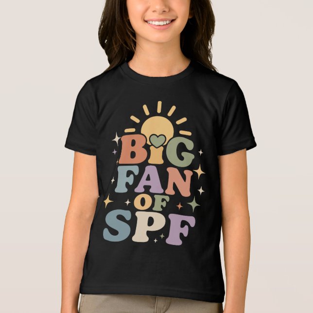 Grande fã de proteção solar SPF no verão (Frente)