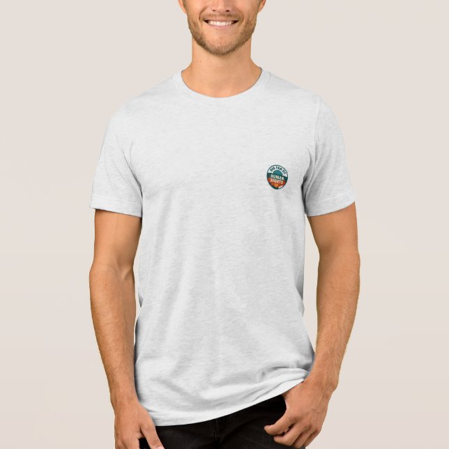 Grande Fã dos Direitos Humanos – Emblema Splash (Frente)