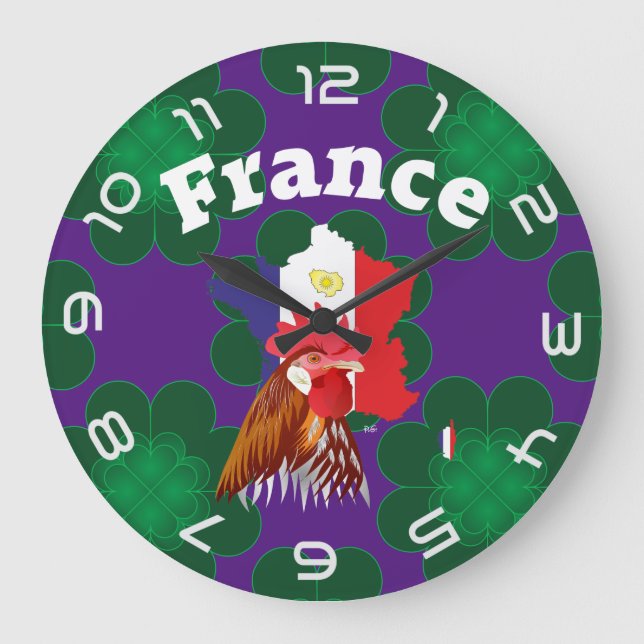 Grande Fankreich - France relógio (Frente)
