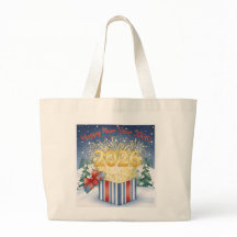 Feliz Ano Novo 2026 Bolsa Tote – Fogos de Artifíci