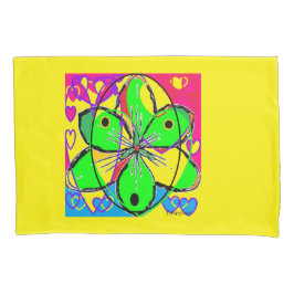 Grande flor assinada por design de arte original m