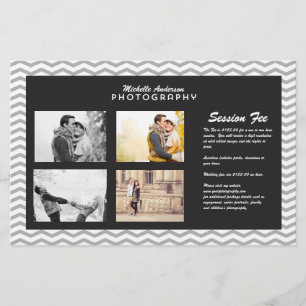 Grande folheto para o negócio da fotografia