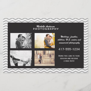 Grande folheto para o negócio da fotografia