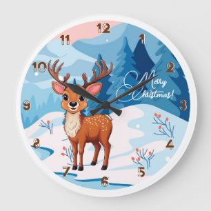 Grande Ho-Ho-Ho! É um Relógio Reindeer Kids