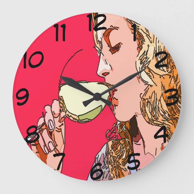 Grande Hora do vinho, cara do relógio (Frente)