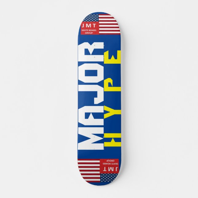 GRANDE HYPE JMT 7 3/4" Deck de Skateboard (Frente)