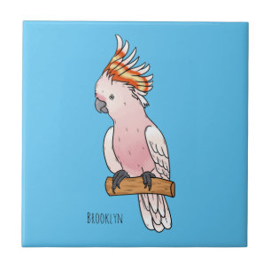 Grande ilustração do desenho animado de aves da co