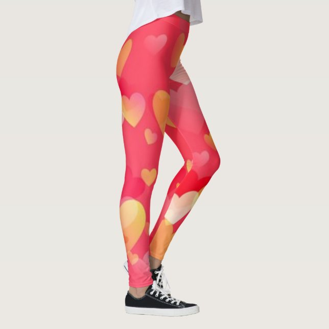 Grande Impressão! YOGA PANTS Comfy Leggings (Direita)